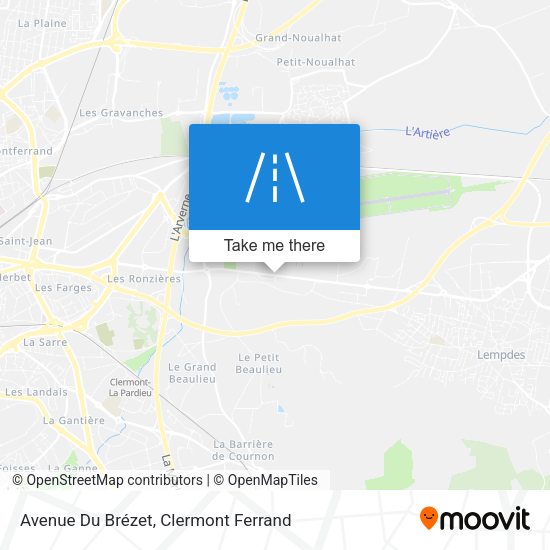 Avenue Du Brézet map