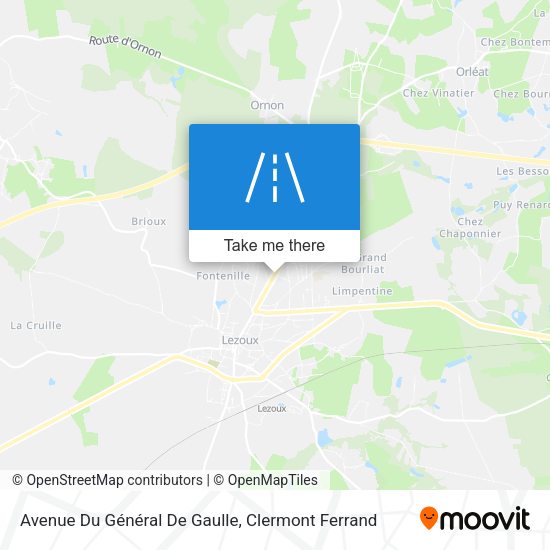 Avenue Du Général De Gaulle map