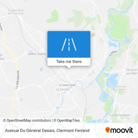 Avenue Du Général Desaix map