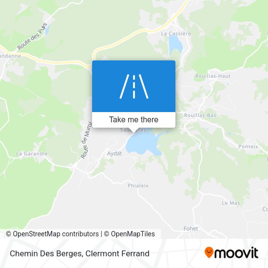 Chemin Des Berges map