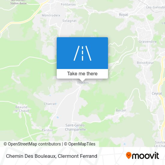 Chemin Des Bouleaux map
