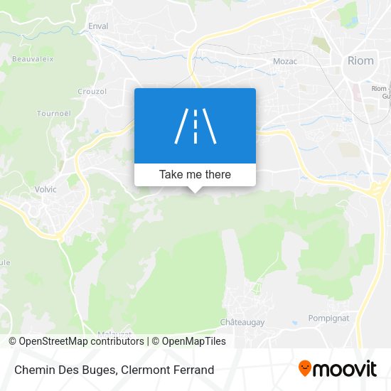 Chemin Des Buges map