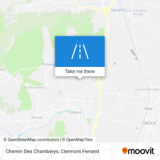 Chemin Des Chambérys map