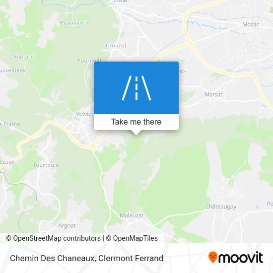 Chemin Des Chaneaux map