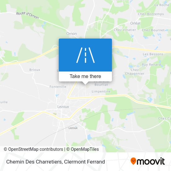Chemin Des Charretiers map