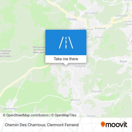 Chemin Des Charrioux map