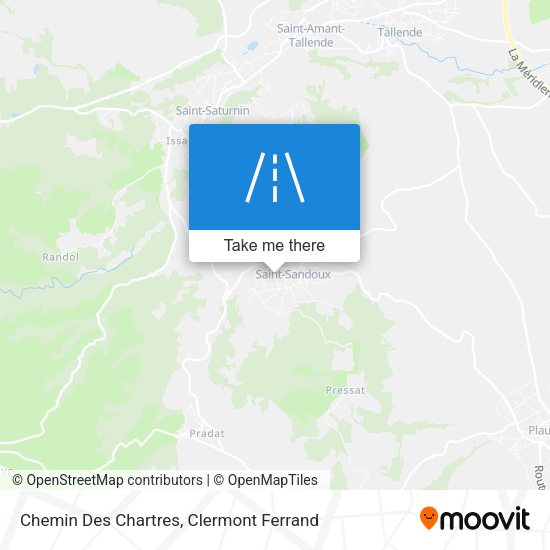 Chemin Des Chartres map