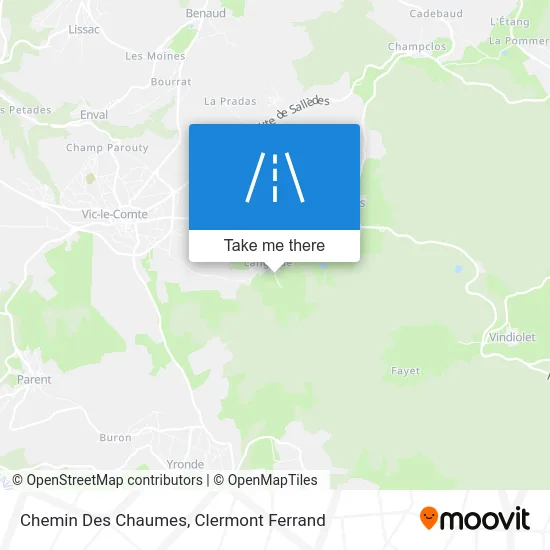 Chemin Des Chaumes map
