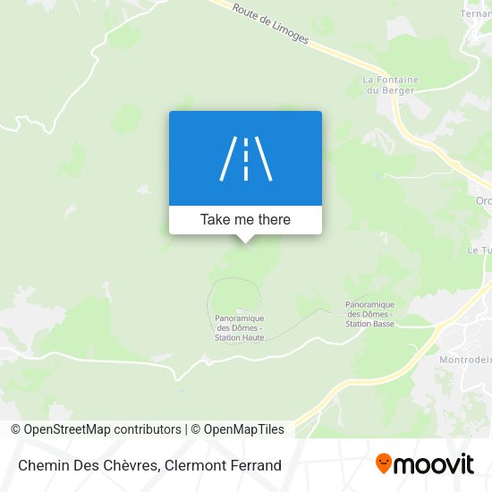Chemin Des Chèvres map