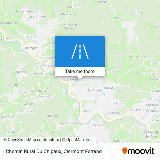 Chemin Rural Du Chipaux map