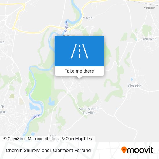 Chemin Saint-Michel map