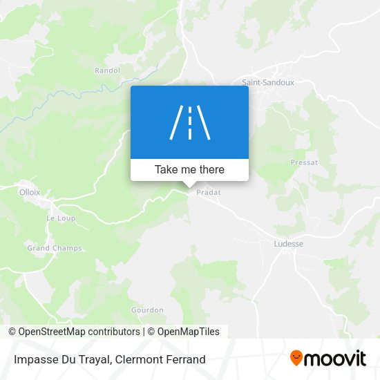 Impasse Du Trayal map