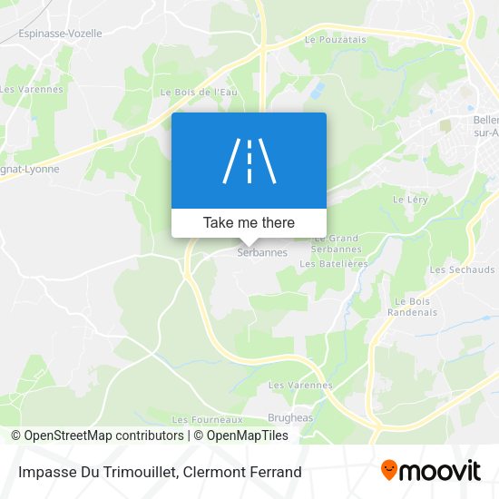 Impasse Du Trimouillet map