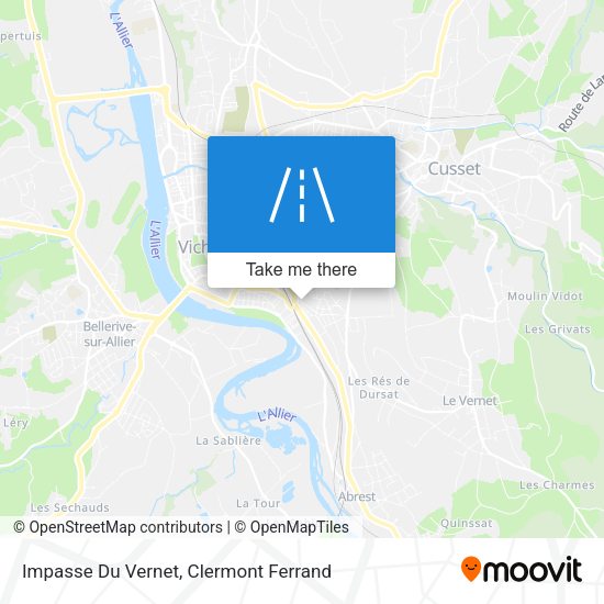 Impasse Du Vernet map