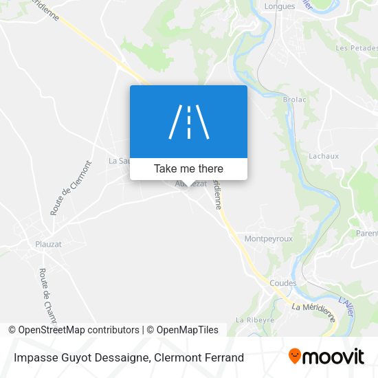 Impasse Guyot Dessaigne map