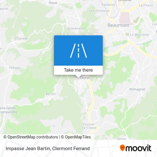 Impasse Jean Bartin map