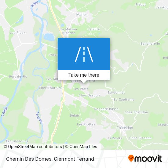 Chemin Des Domes map