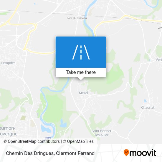 Chemin Des Dringues map