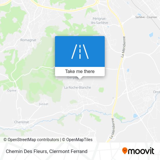 Chemin Des Fleurs map