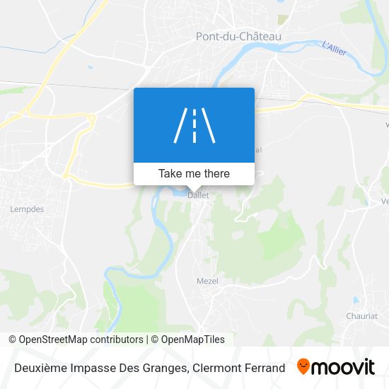 Deuxième Impasse Des Granges map