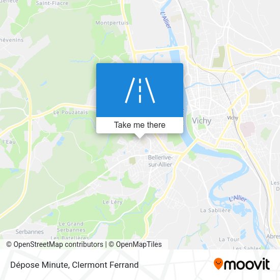 Dépose Minute map