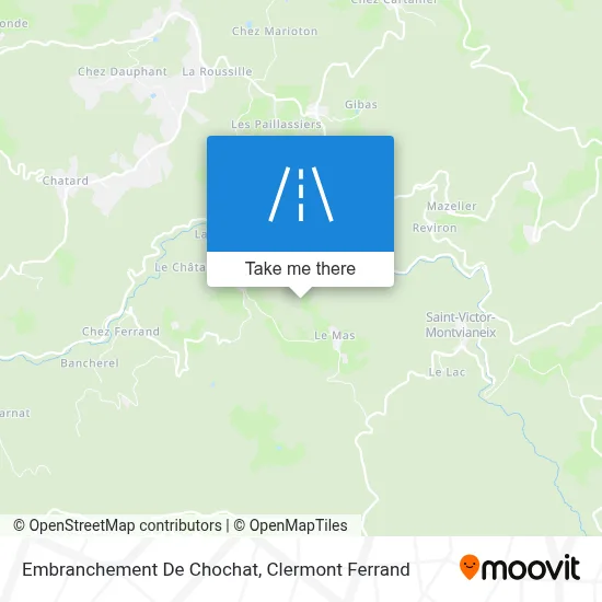 Embranchement De Chochat map