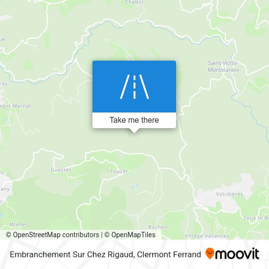 Embranchement Sur Chez Rigaud map