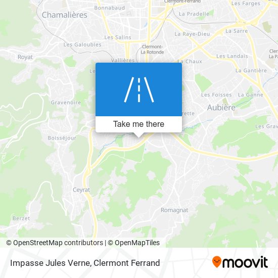 Impasse Jules Verne map