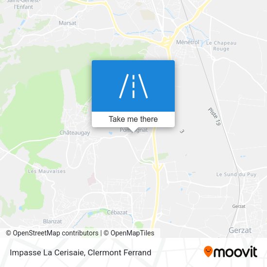 Impasse La Cerisaie map