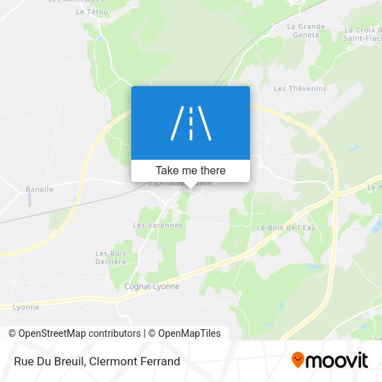 Rue Du Breuil map