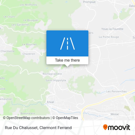 Rue Du Chalusset map