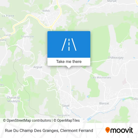 Rue Du Champ Des Granges map