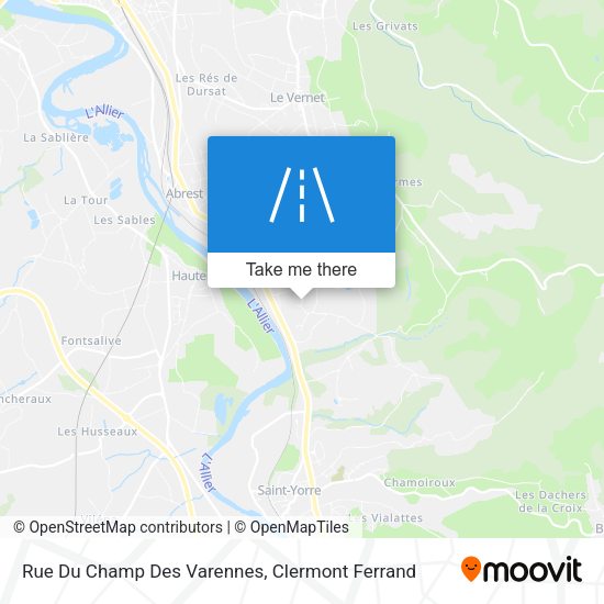 Rue Du Champ Des Varennes map