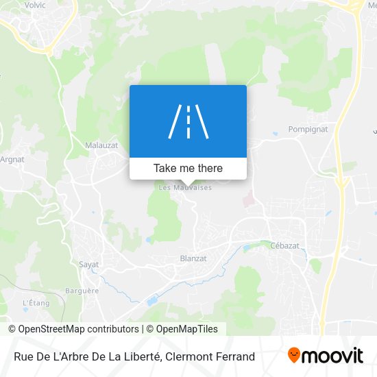 Rue De L'Arbre De La Liberté map