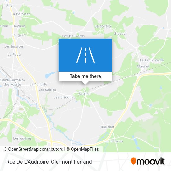 Rue De L'Auditoire map