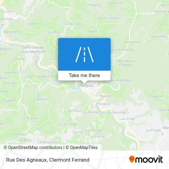 Rue Des Agneaux map