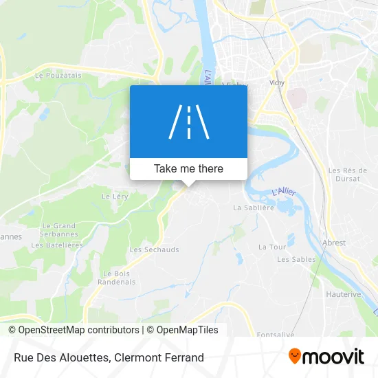 Rue Des Alouettes map