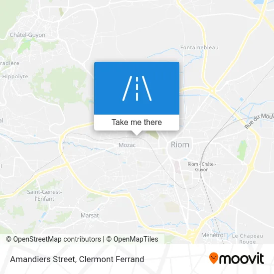 Rue Des Amandiers map