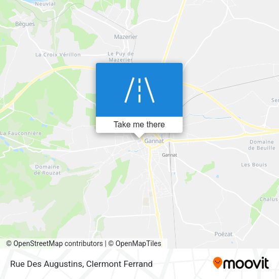 Rue Des Augustins map
