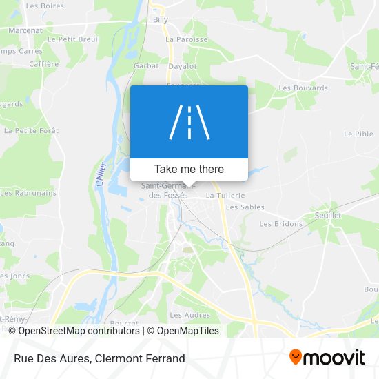 Rue Des Aures map