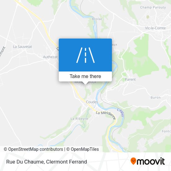 Rue Du Chaume map