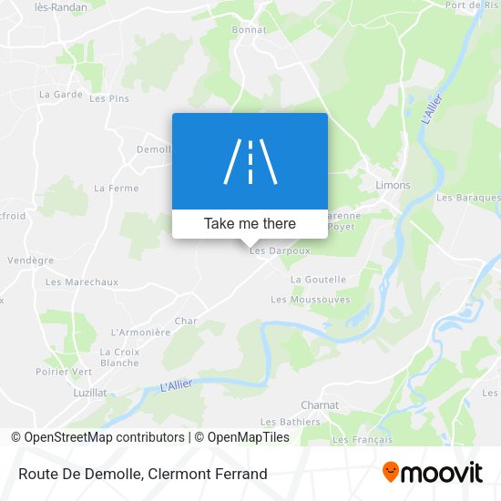 Route De Demolle map