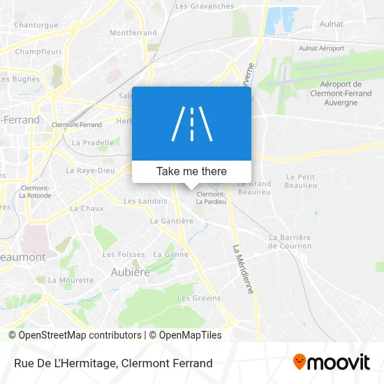 Rue De L'Hermitage map
