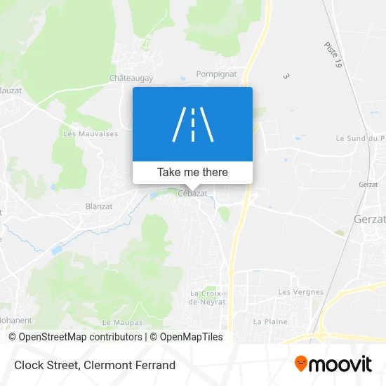 Rue De L'Horloge map