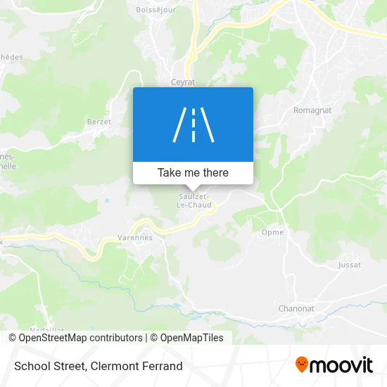 Rue De L'École map