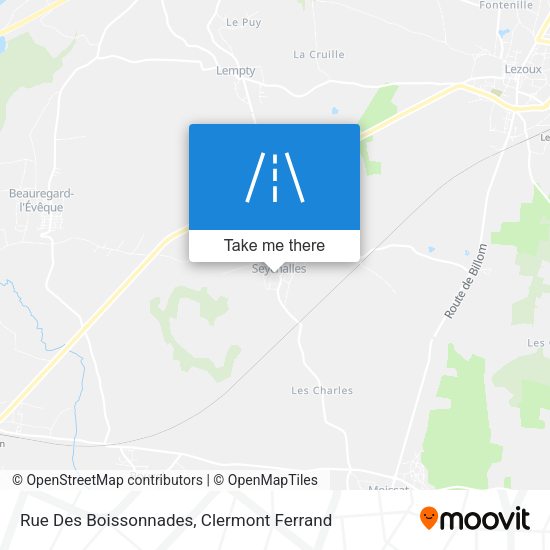 Rue Des Boissonnades map