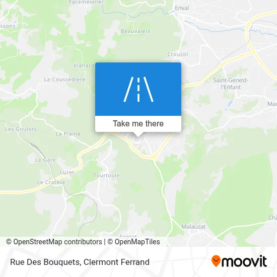 Rue Des Bouquets map