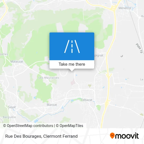 Rue Des Bourages map