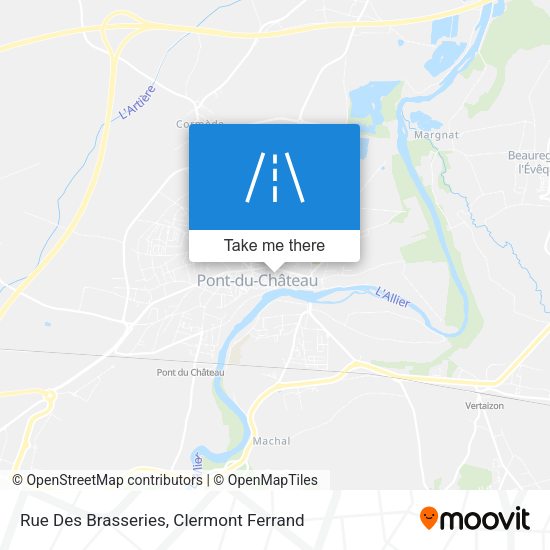 Rue Des Brasseries map