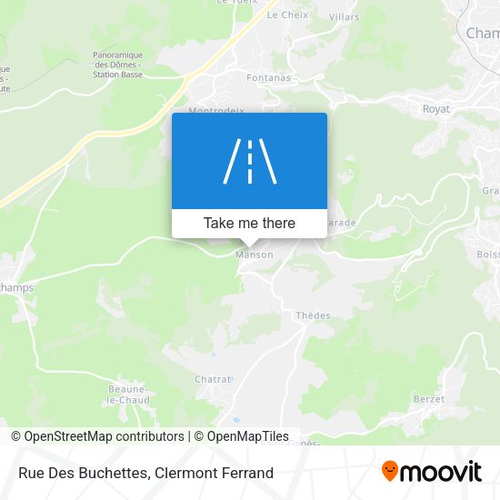 Rue Des Buchettes map